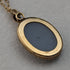 British Vintage Jewelry K9 Gold & Cameo Pendant Necklace Earrings Set